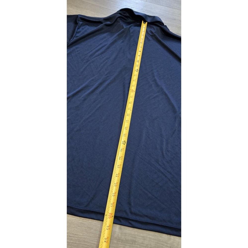 Collars and Co Dress Collar Polo Men's 3XL Blue Short Sleeve Shirt Performance - Picture 12 of 12